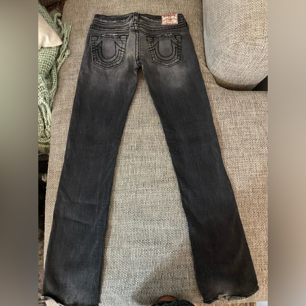 Women’s Size 28 // True Religion // Dark Grey Denim